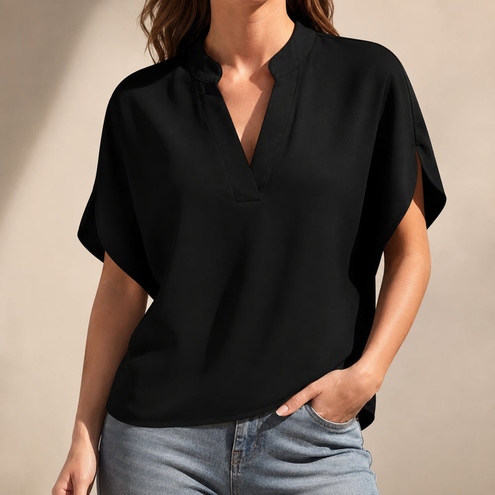 Brezza V-Neck Dolman Blouse — ce_studio_01