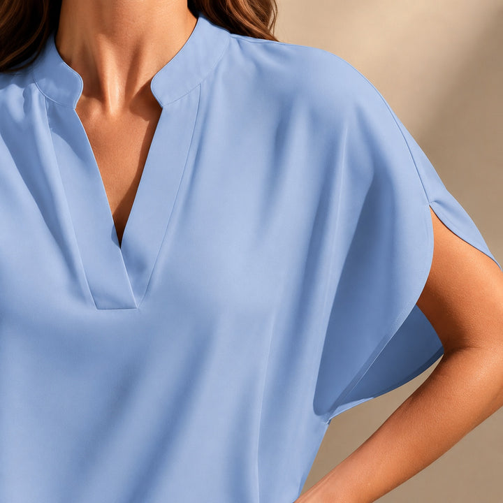 Brezza V-Neck Dolman Blouse — ce_studio_01