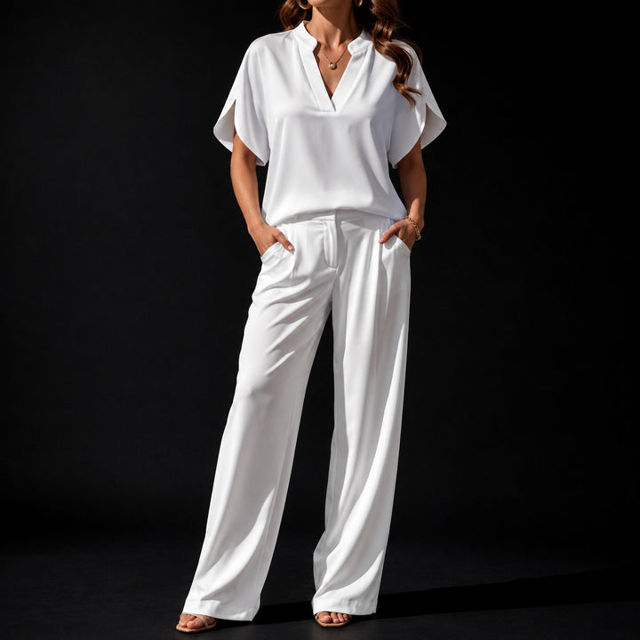 Brezza V-Neck Dolman Blouse — ce_studio_01