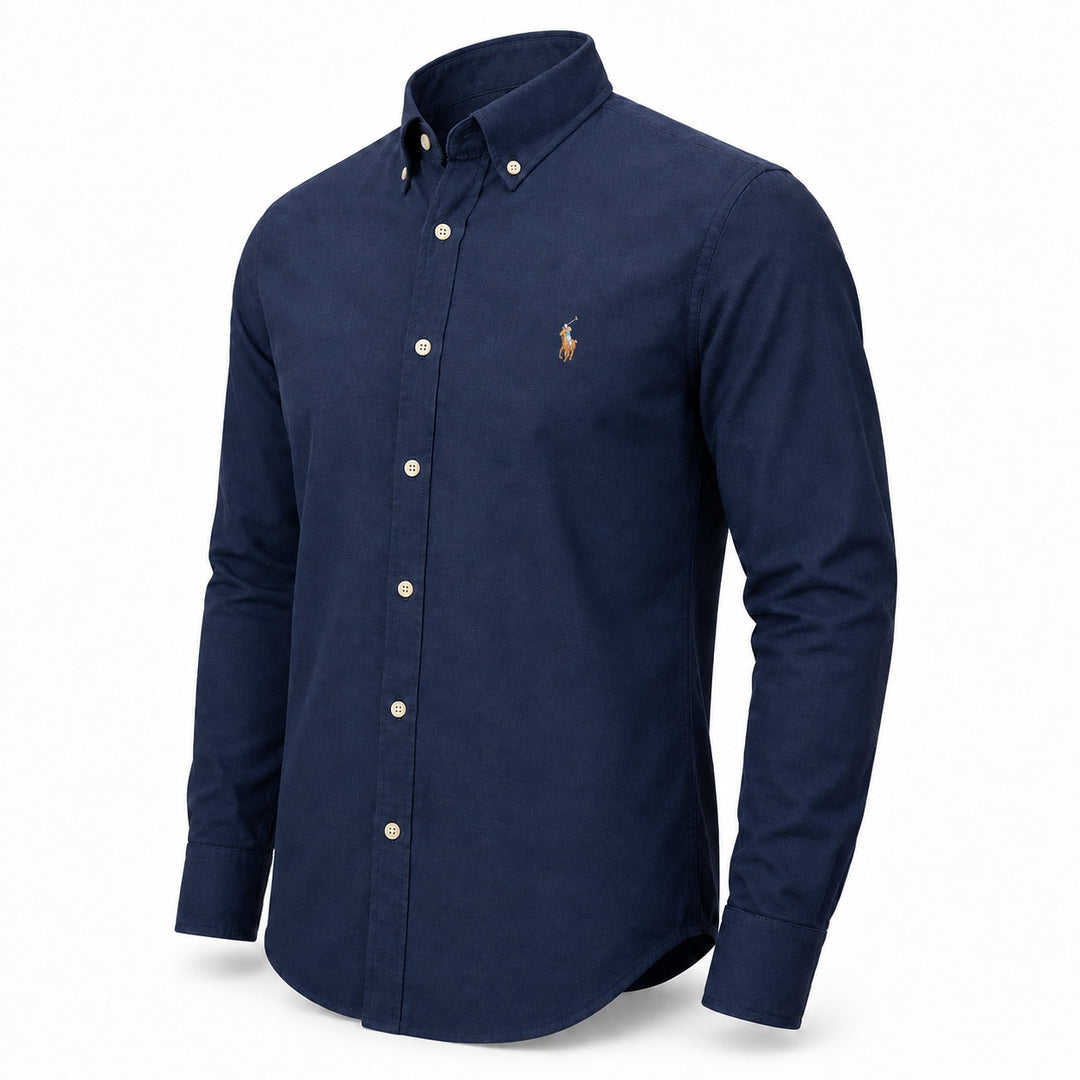 Bridleman Crest Oxford Shirt — ce_wb_02