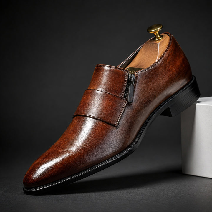 Brunello Strap Dress Loafers — ce_angle_01