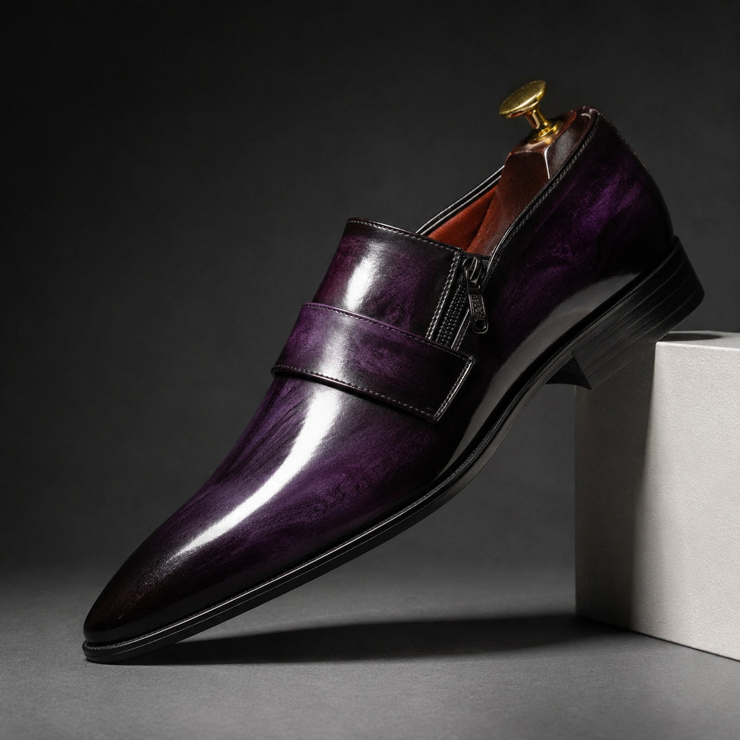 Brunello Strap Dress Loafers — ce_angle_01