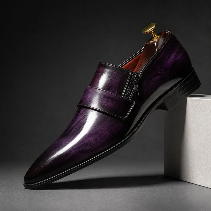 Brunello Strap Dress Loafers — ce_angle_01