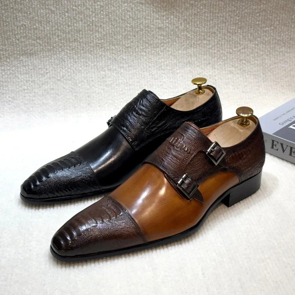 Cavalieri Double Monk Shoes