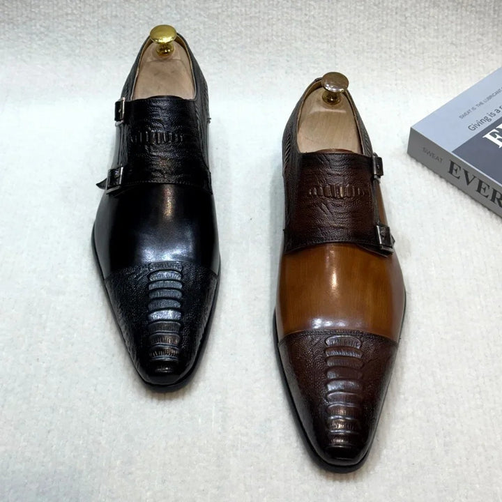 Cavalieri Double Monk Shoes