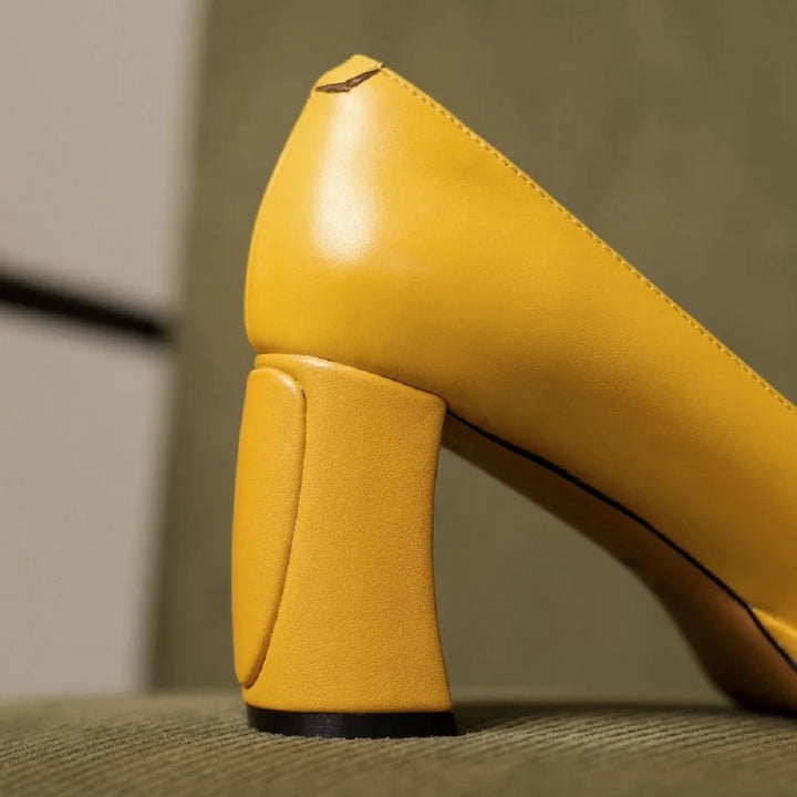 Regent Block-Heel Pumps
