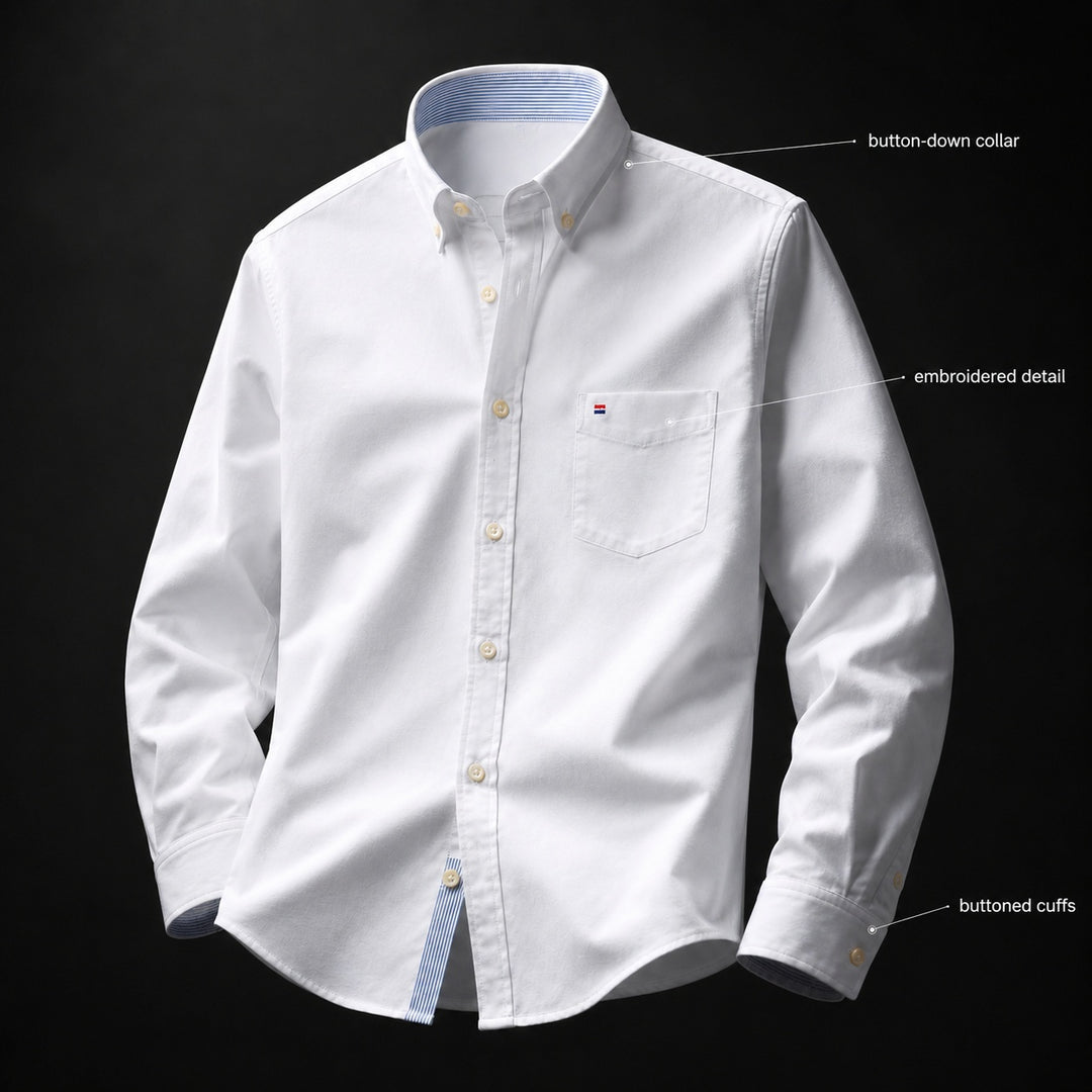 Cantore Oxford Cotton Shirt — ce_metastatic_03