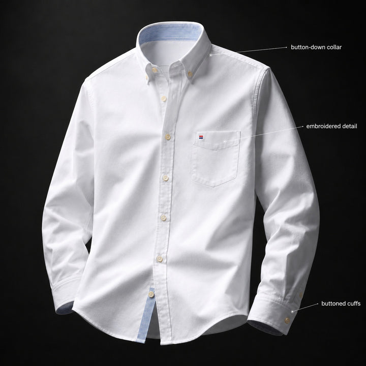 Cantore Oxford Cotton Shirt — ce_metastatic_03