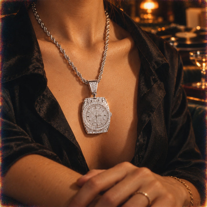 Carat Watch Pendant Necklace — ce_p4k7_01
