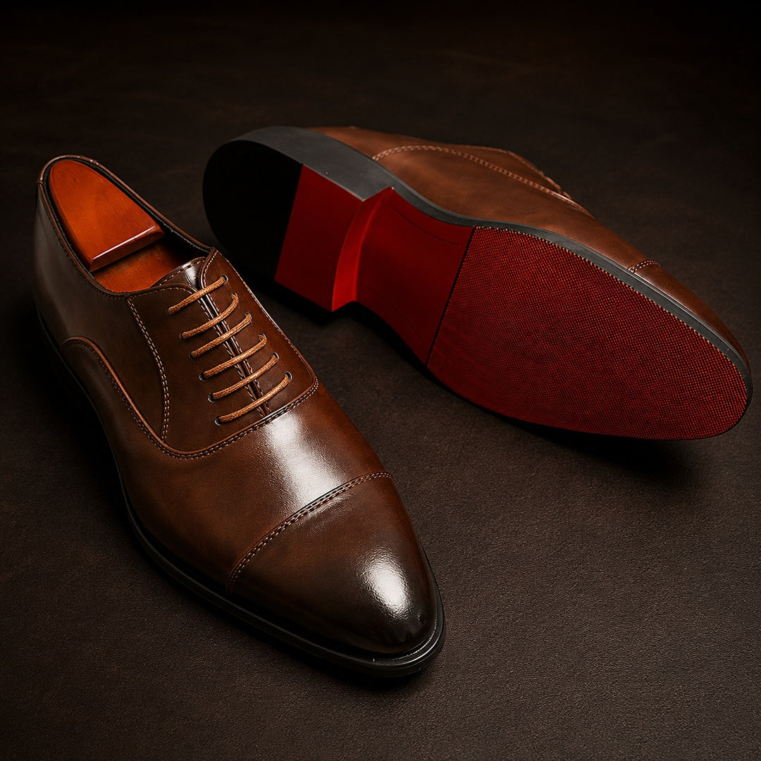 Cardinale Red Sole Oxfords — ce_metastatic_08