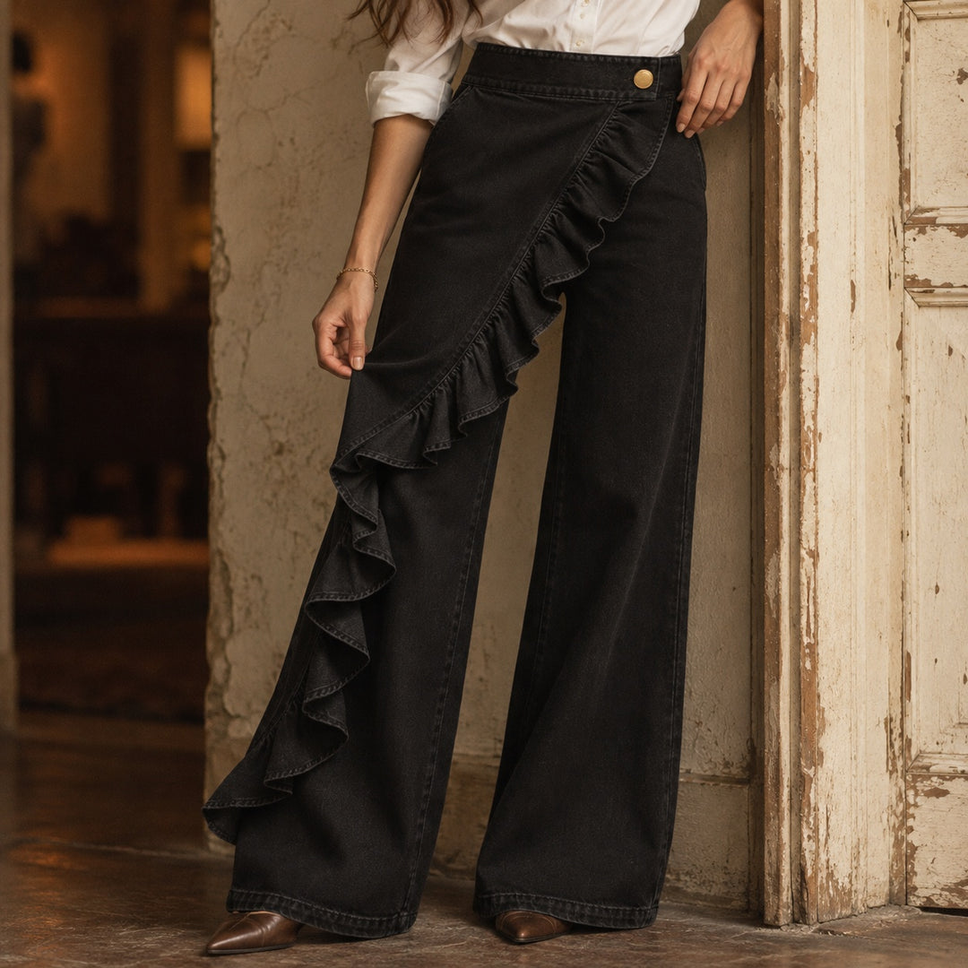 Cascade Ruffle Wide-Leg Jeans — ce_maiden_01