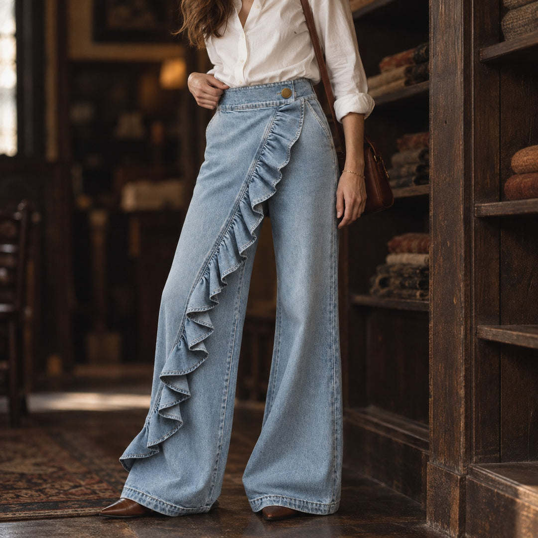 Cascade Ruffle Wide-Leg Jeans — ce_maiden_01