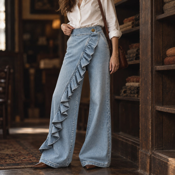 Cascade Ruffle Wide-Leg Jeans — ce_maiden_01