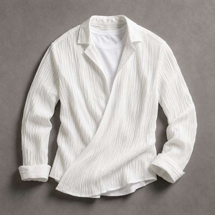 Cascata Pleated Wrap Shirt — ce_soul_s1_01