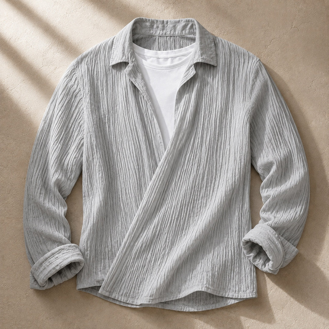 Cascata Pleated Wrap Shirt — ce_soul_s1_01