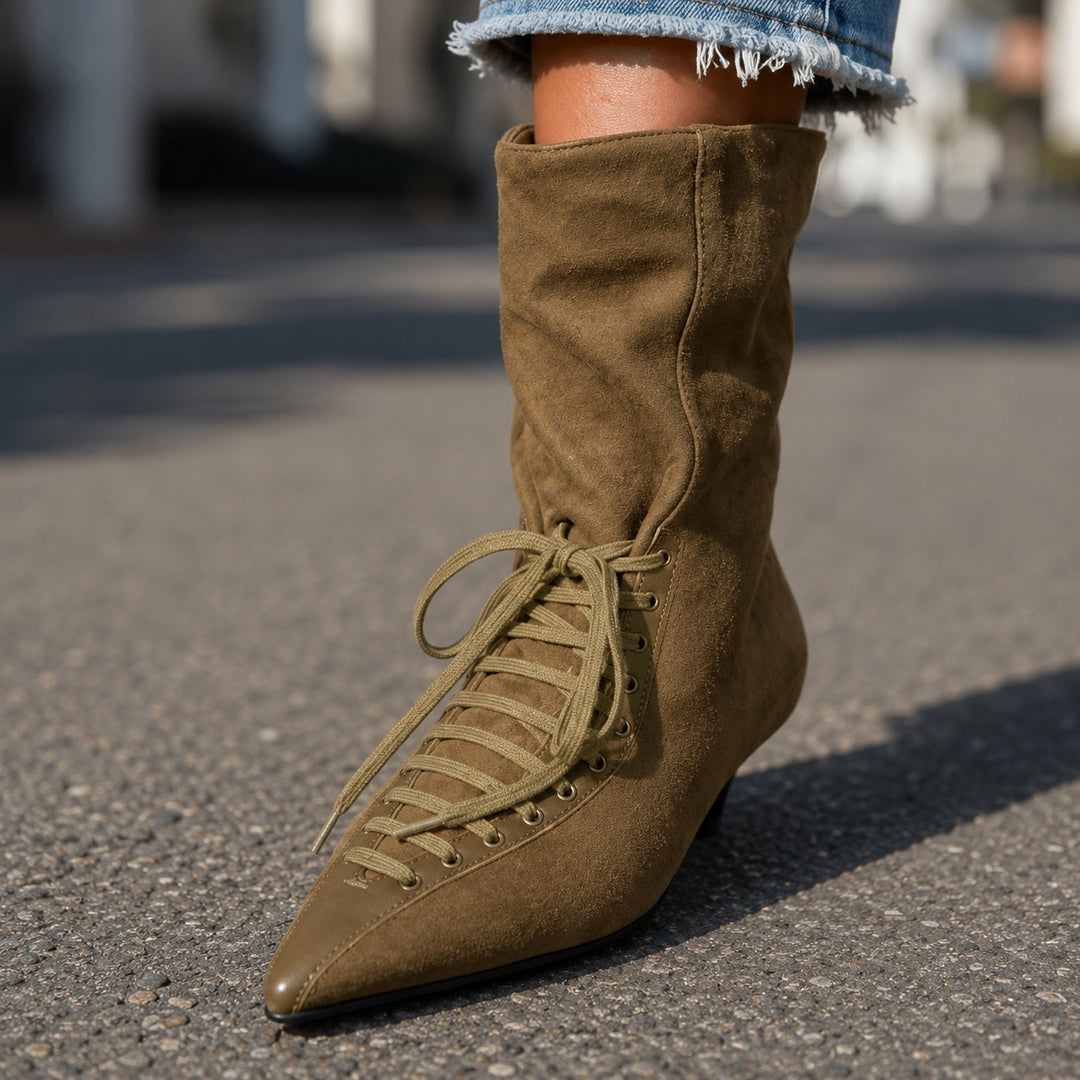 Cavaliera Lace-Up Pointed Ankle Boots — ce_brooklyn_s2_01