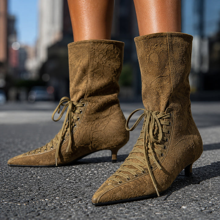 Cavaliera Lace-Up Pointed Ankle Boots — ce_brooklyn_s1_01