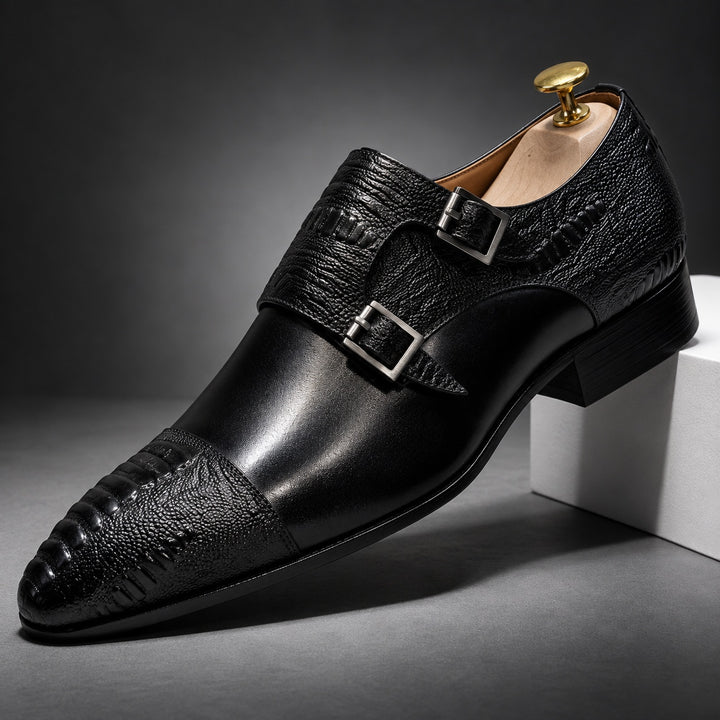 Cavalieri Double Monk Shoes — ce_angle_01