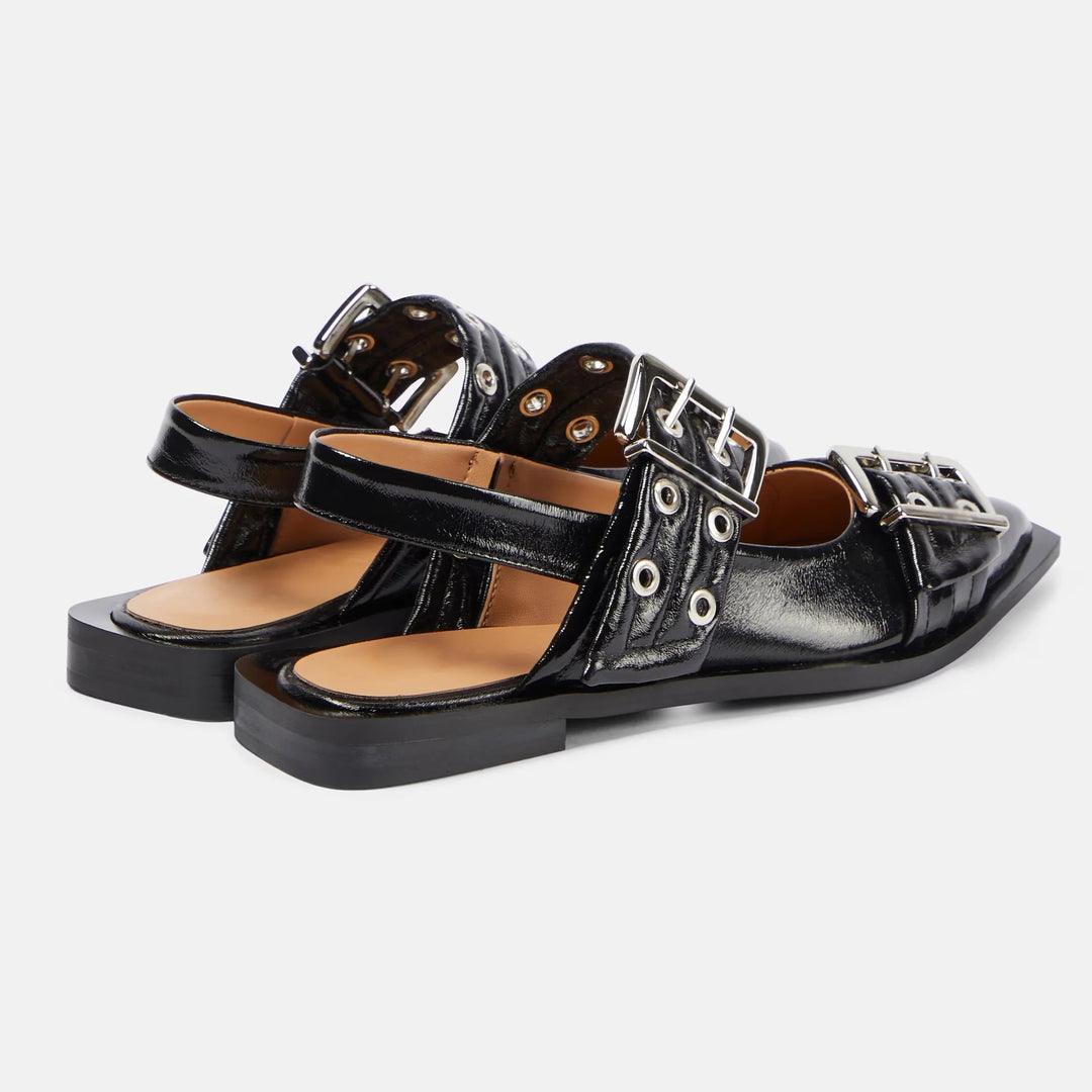 Wren Buckle Slingbacks
