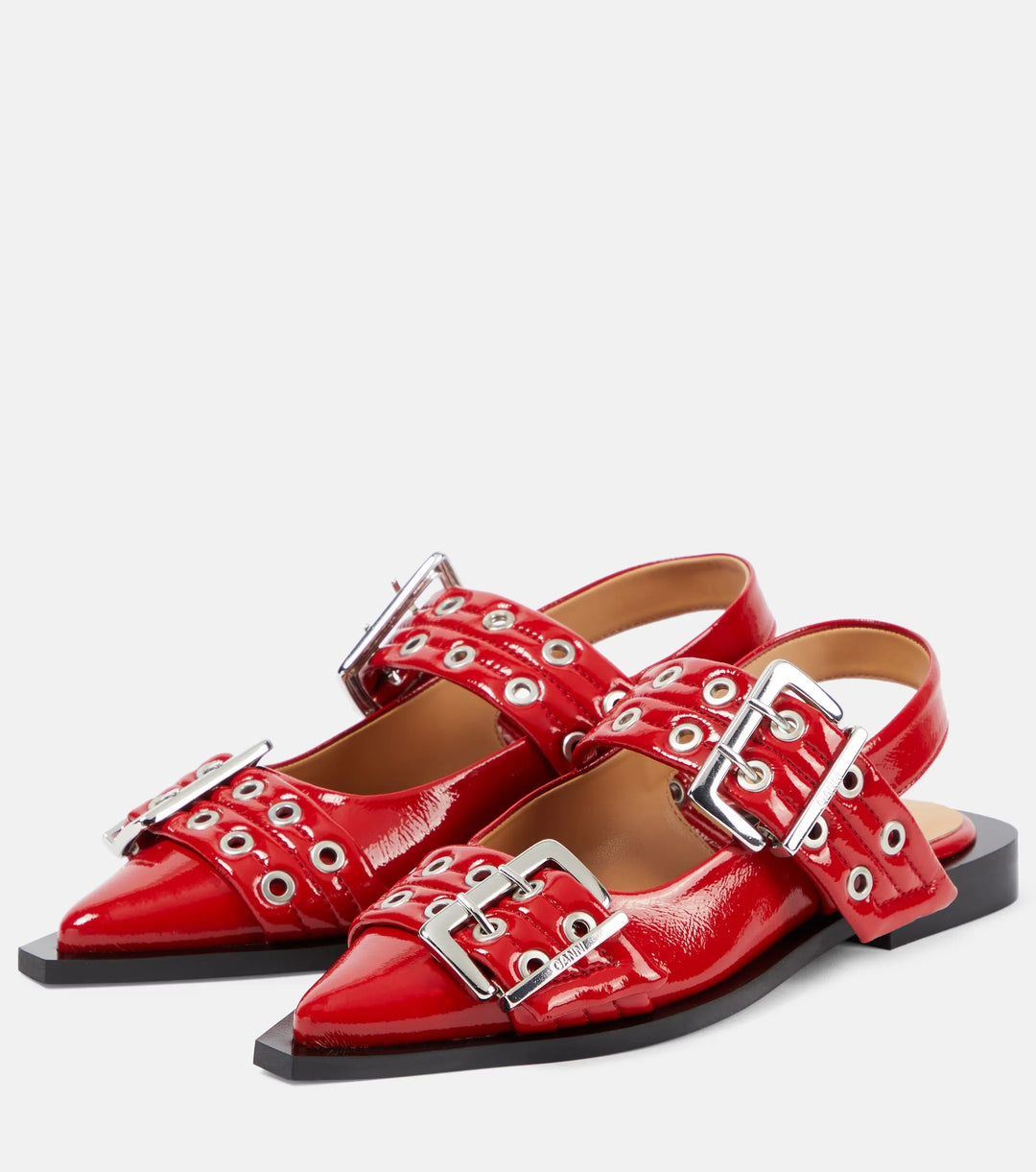 Wren Buckle Slingbacks