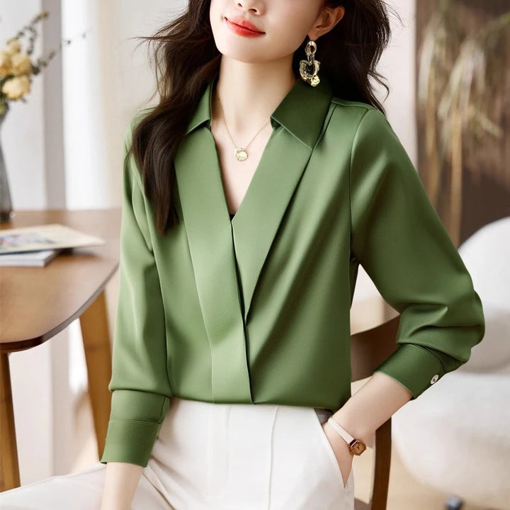 Portia Satin Blouse