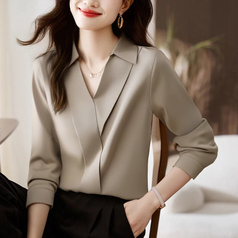 Portia Satin Blouse