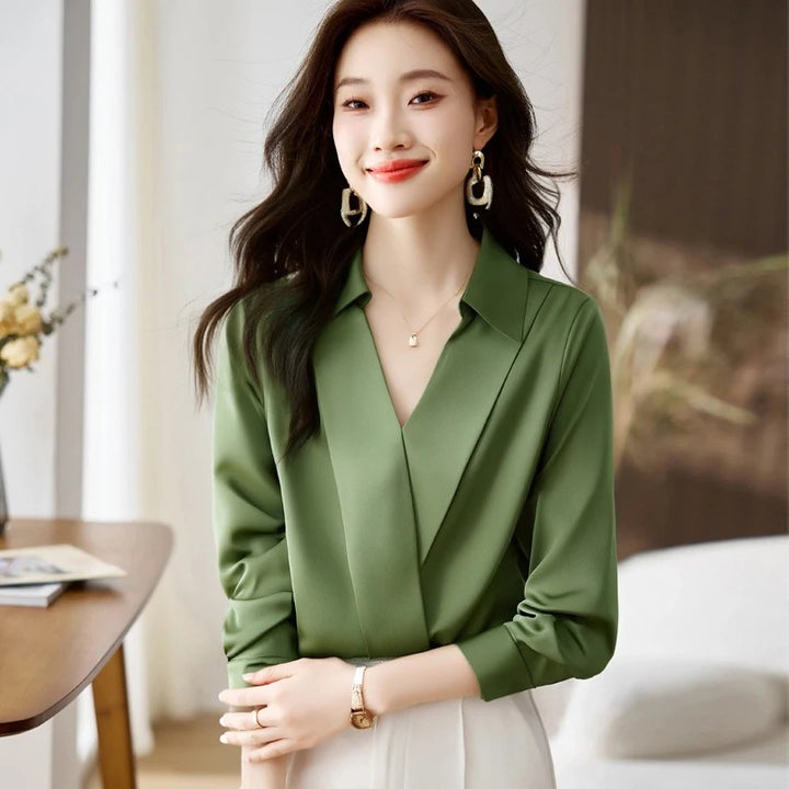 Portia Satin Blouse