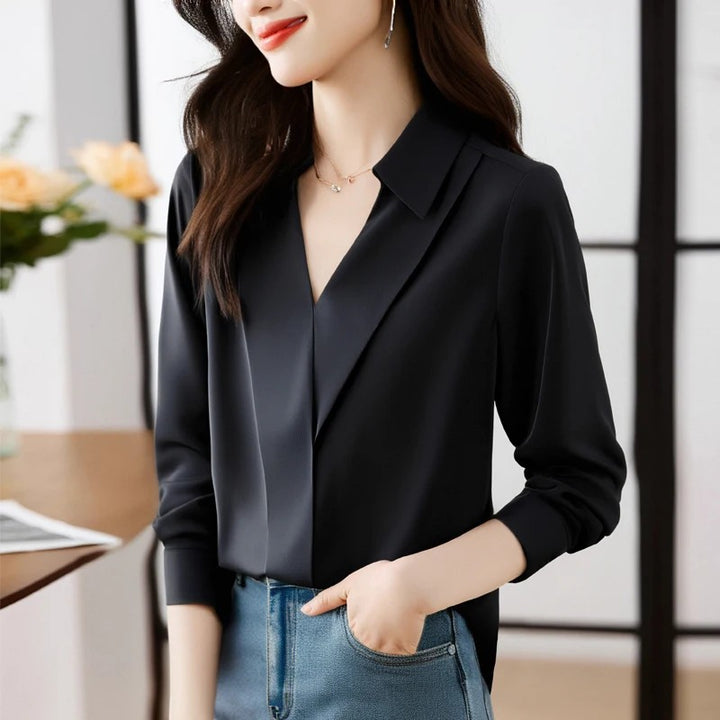 Portia Satin Blouse