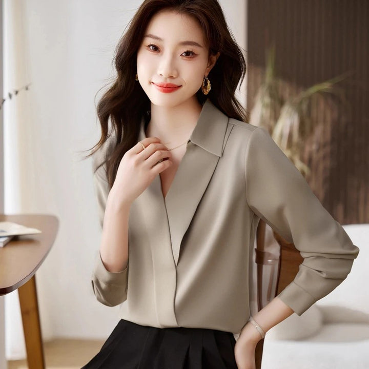 Portia Satin Blouse