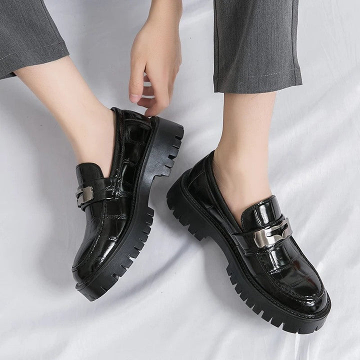 Vittorio Embossed Loafers