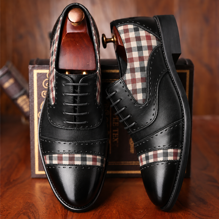 Prescott Plaid Oxfords.