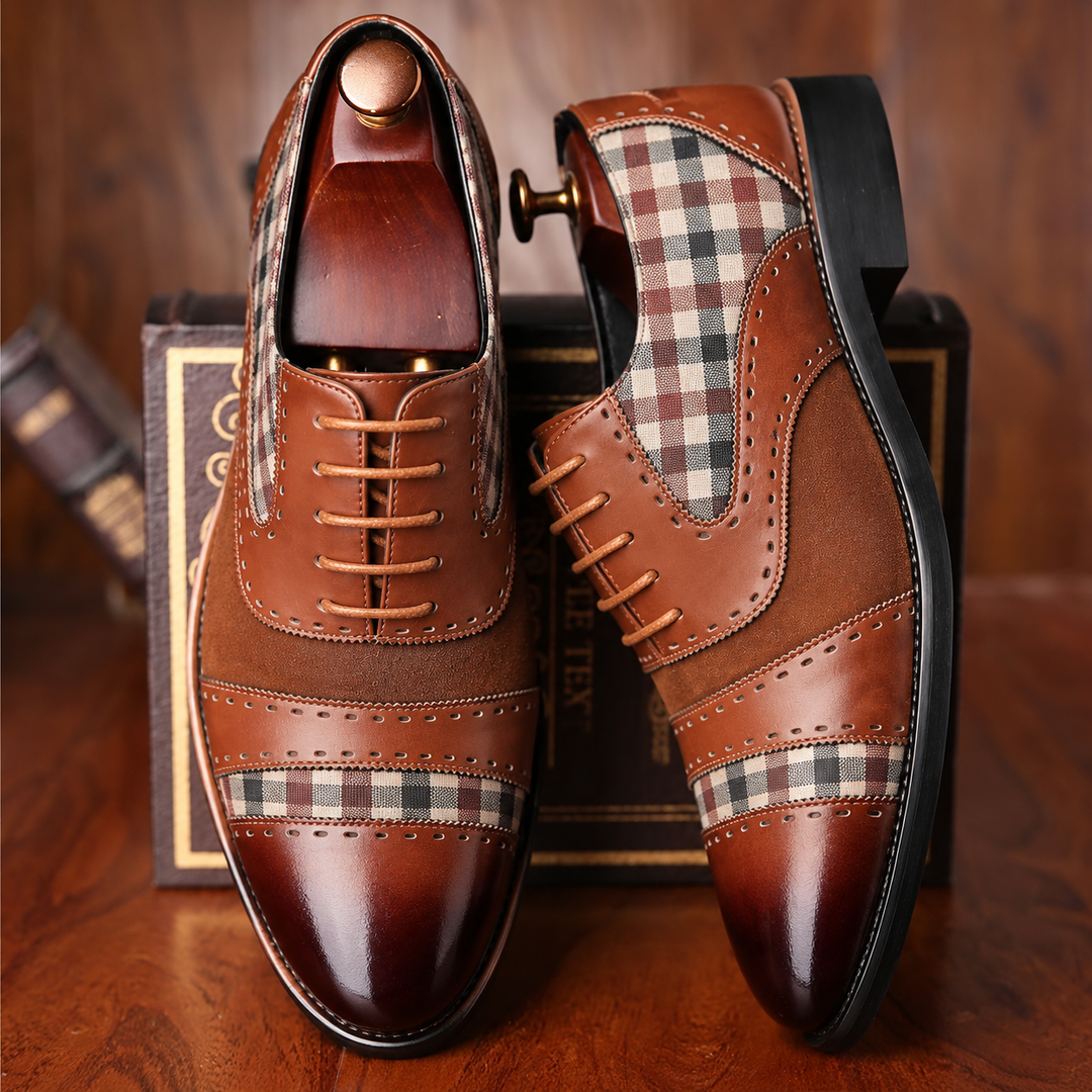 Prescott Plaid Oxfords.