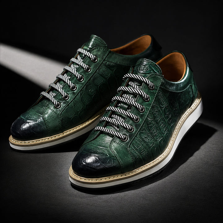 Coccodrino Croc-Embossed Leather Sneakers — ce_metastatic_04