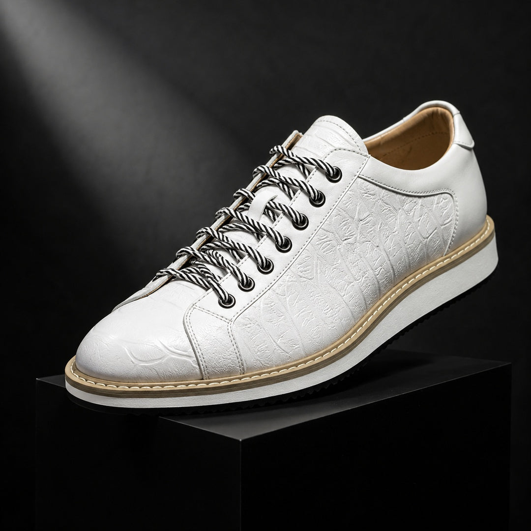 Coccodrino Croc-Embossed Leather Sneakers — ce_metastatic_08