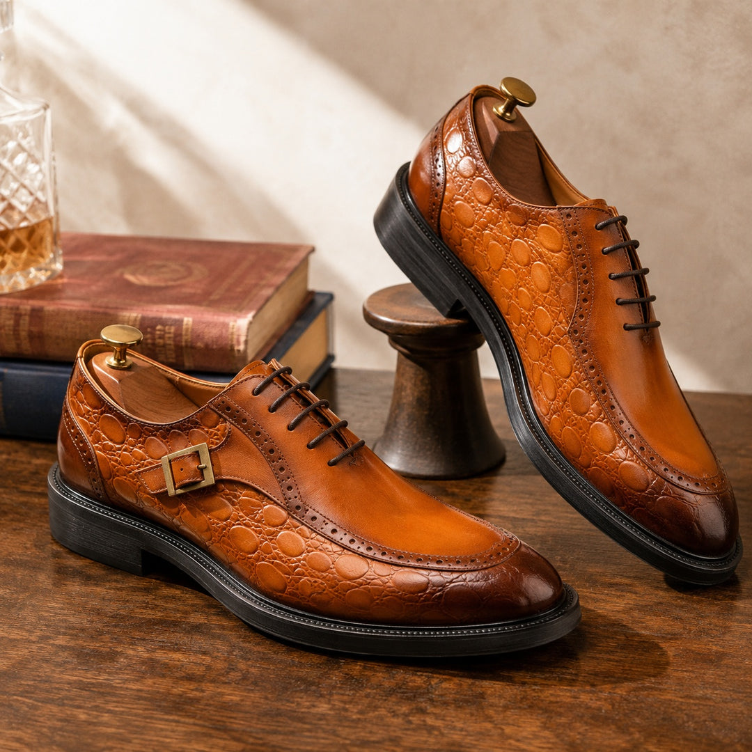 Cortile Croc-Embossed Brogues — ce_metastatic_01