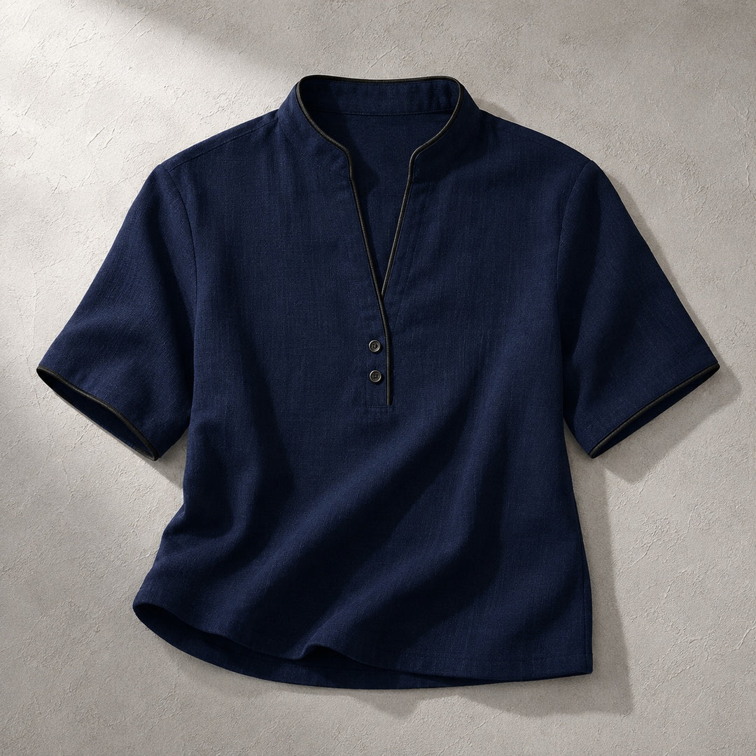 Cortina Contrast Trim Blouse — ce_soul_s1_01