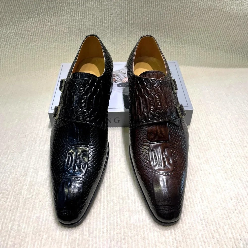 Basilisk Monk Oxfords