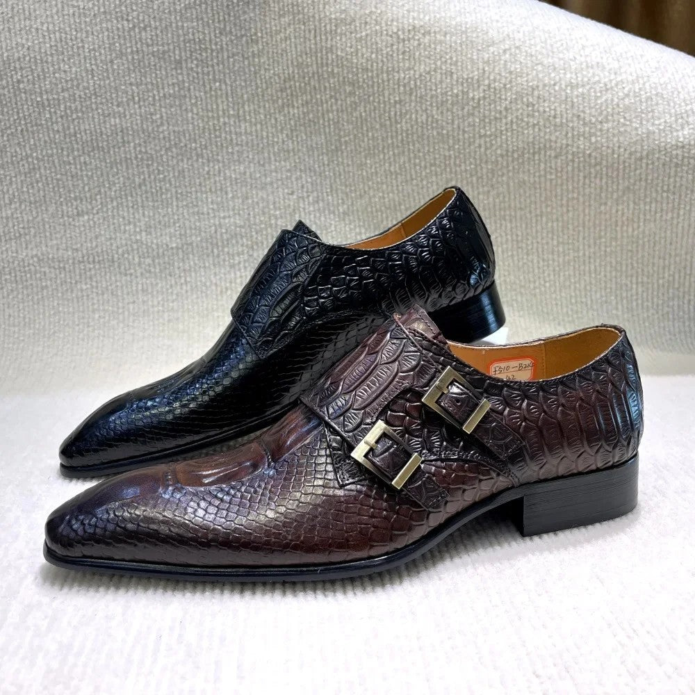 Basilisk Monk Oxfords