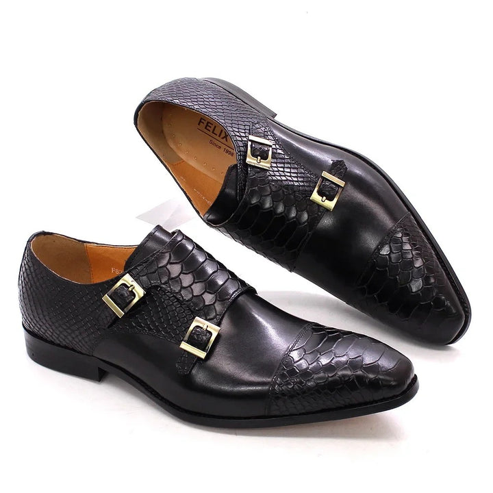 Viperine Monk Strap Shoes