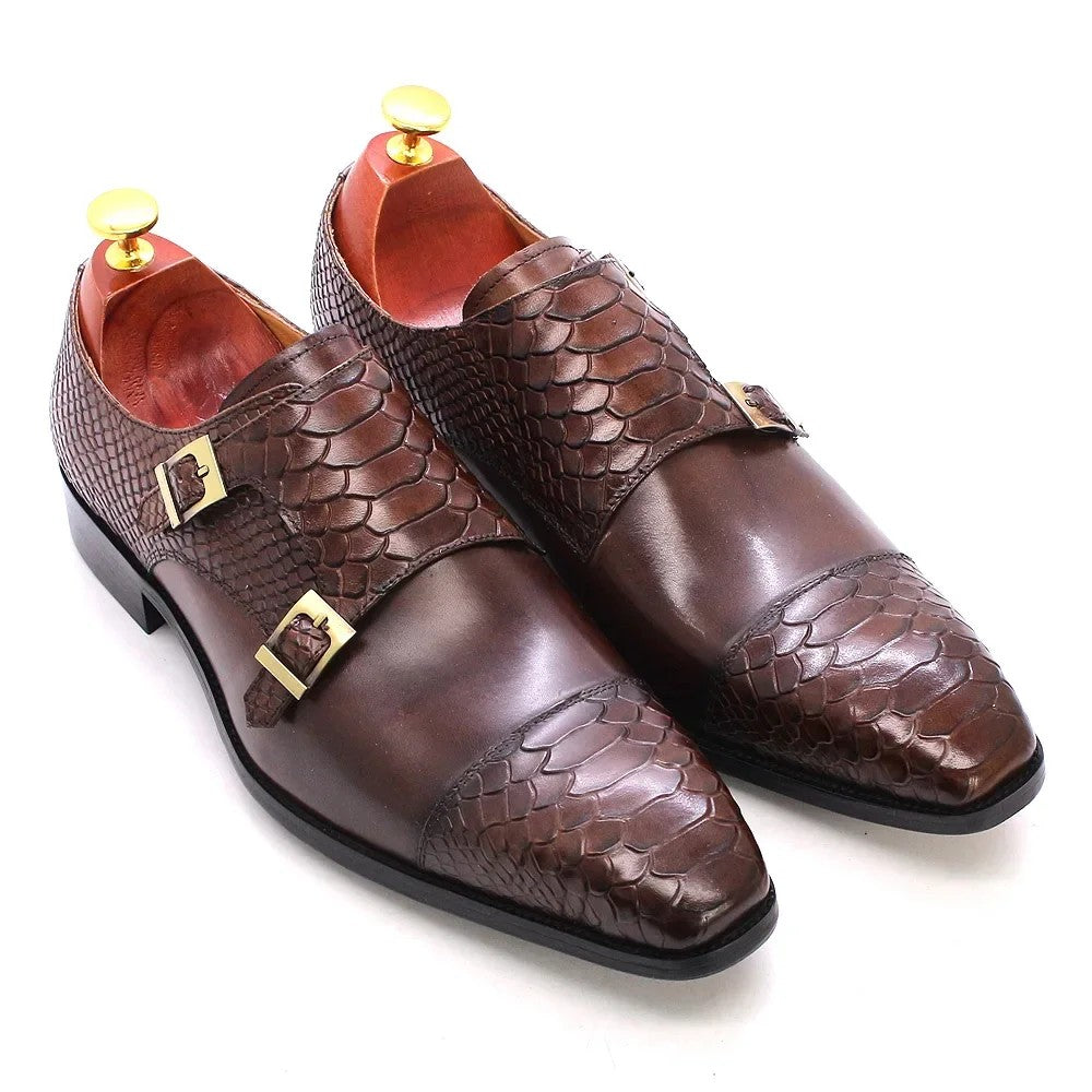 Viperine Monk Strap Shoes