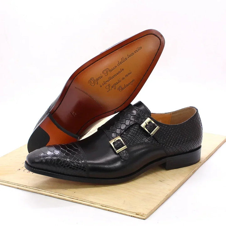 Viperine Monk Strap Shoes