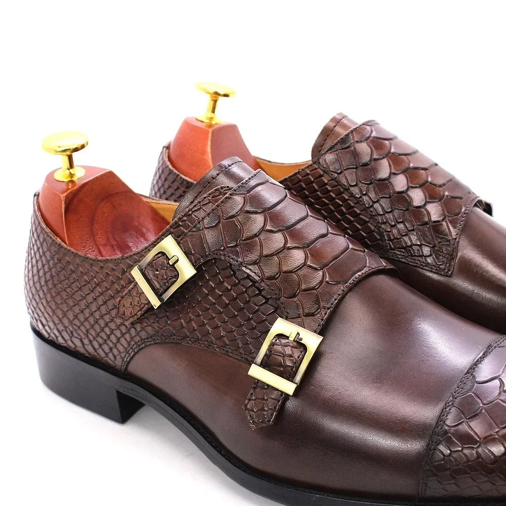 Viperine Monk Strap Shoes