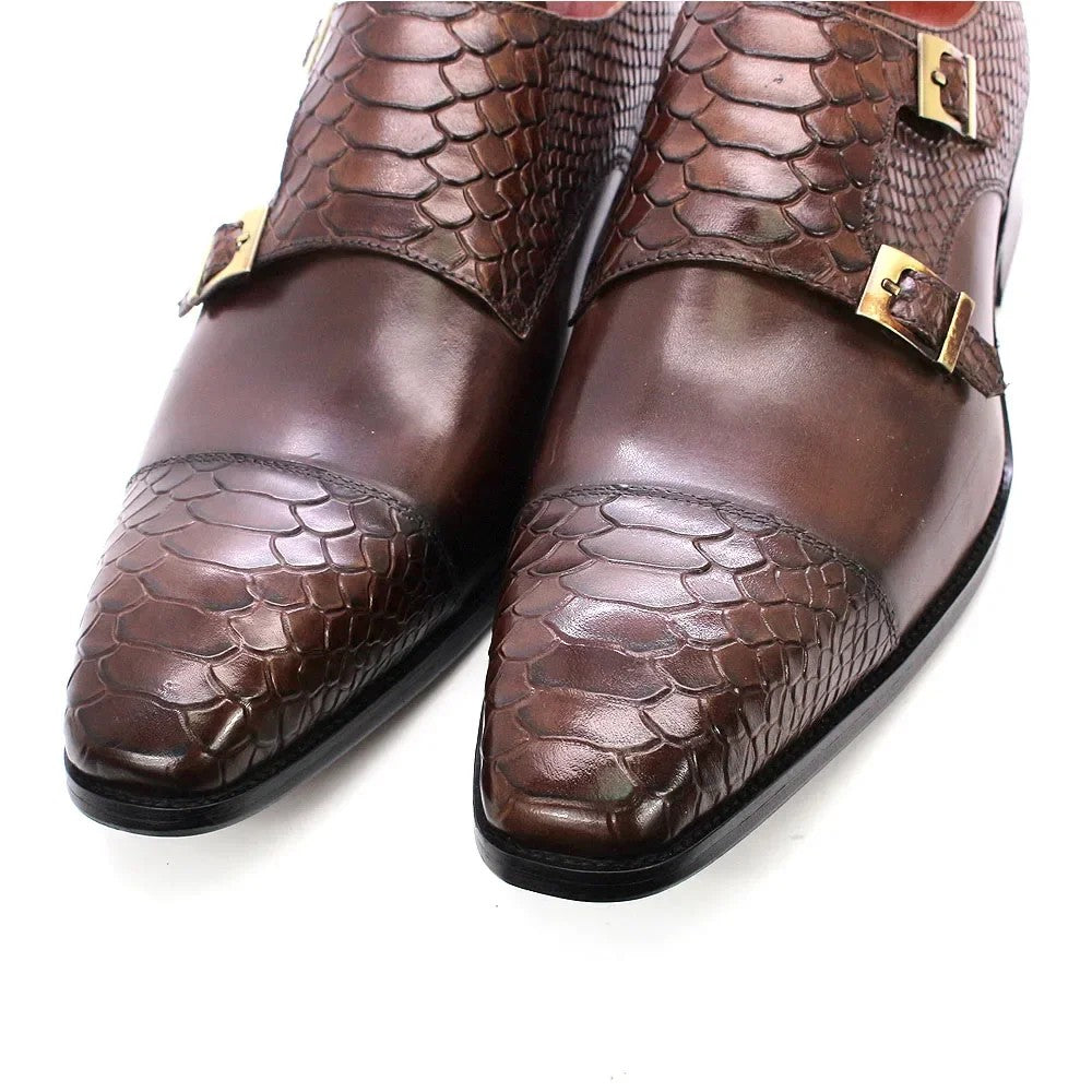 Viperine Monk Strap Shoes