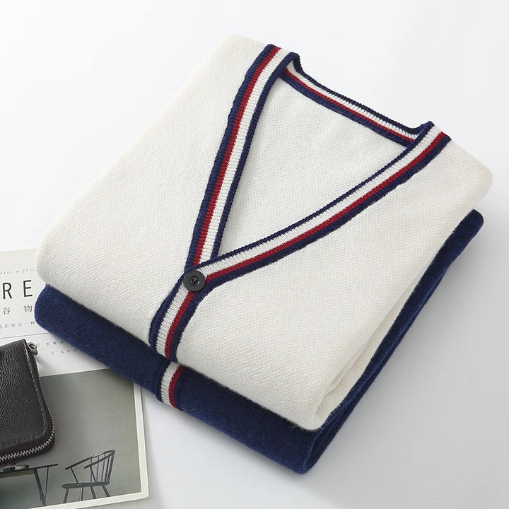 Scholar V-Neck Cardigan