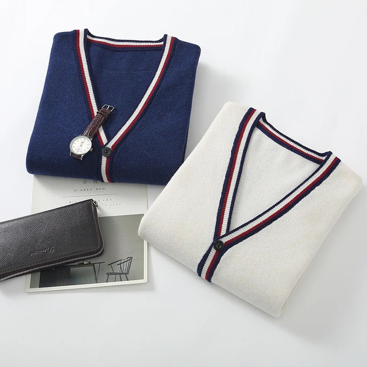 Scholar V-Neck Cardigan
