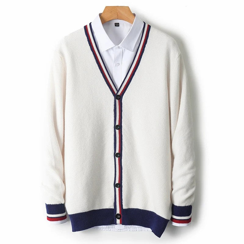 Scholar V-Neck Cardigan