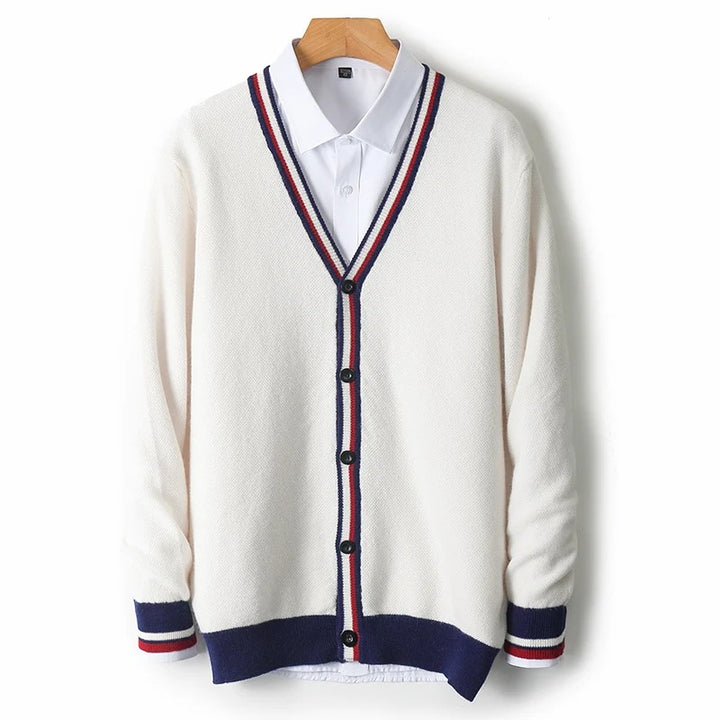 Scholar V-Neck Cardigan