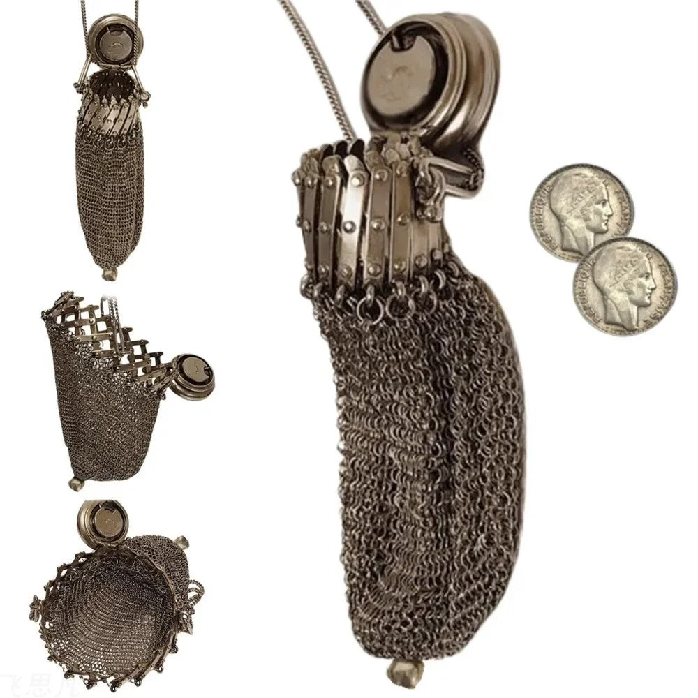 Chatelaine Mesh Coin Purse