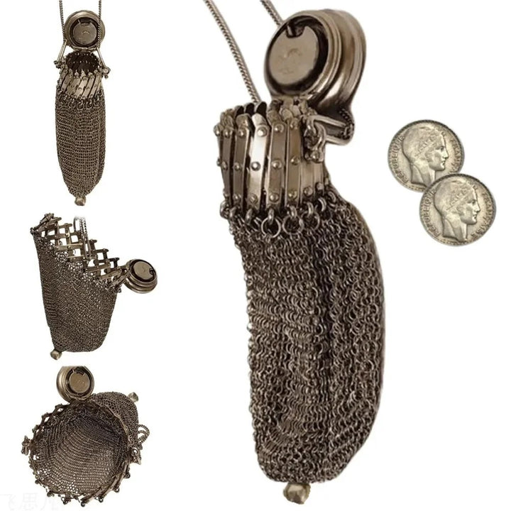 Chatelaine Mesh Coin Purse
