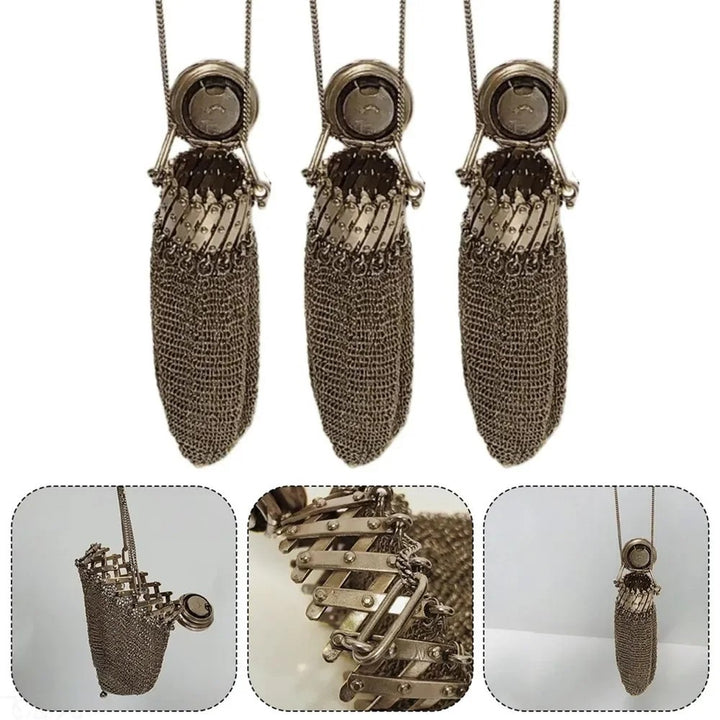 Chatelaine Mesh Coin Purse